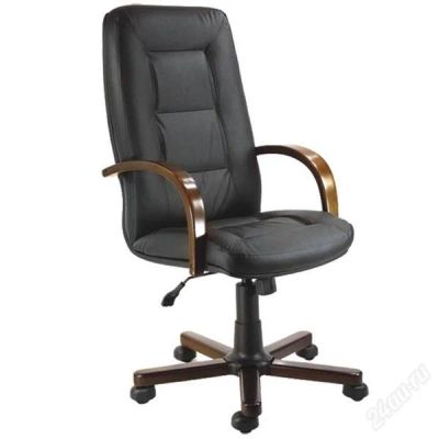 Лот: 2035879. Фото: 1. кожаное кресло для руководителя. Другое (офисная мебель и домашние кабинеты)