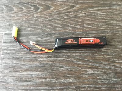 Лот: 13432660. Фото: 1. Аккумулятор Li-Po 1100 11.1V 20C. Пейнтбол, страйкбол