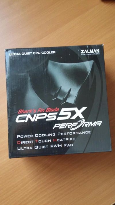 Лот: 8956818. Фото: 1. Zalman shark's finblade cnps 5x. Системы охлаждения