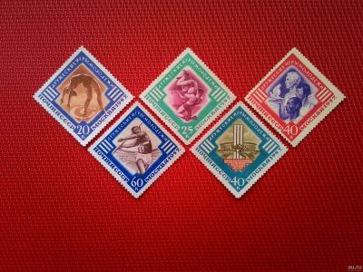 Лот: 13292248. Фото: 1. 1957, 15 июля. III Международные... Марки