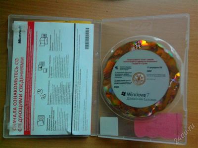 Лот: 1096855. Фото: 1. Лицензионный Windows 7 Домашняя... Системные