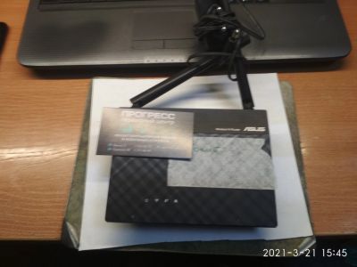 Лот: 17377033. Фото: 1. Wi-Fi роутер ASUS RT-N11P. Маршрутизаторы (роутеры)