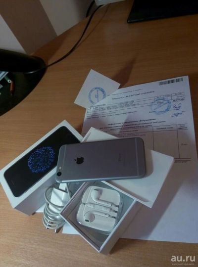 Лот: 9014180. Фото: 1. Iphone 6 64gb space grey (строчно... Смартфоны