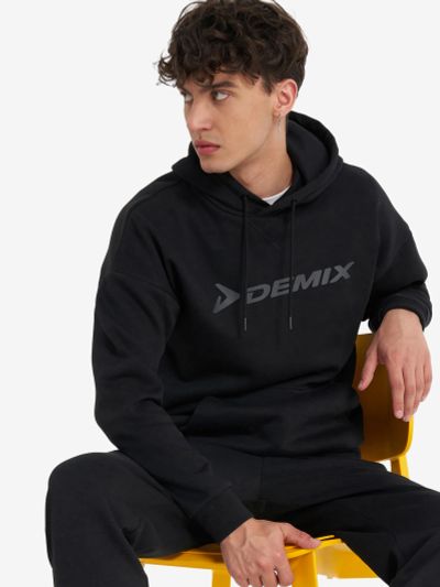 Лот: 22844373. Фото: 1. Худи мужское Demix, Черный. Другое (спортивная одежда)