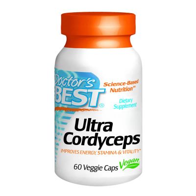 Лот: 3740555. Фото: 1. Кордицепс, Doctor's Best Ultra... Спортивное питание, витамины