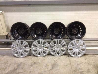 Лот: 7629309. Фото: 1. Штамповки на Toyota Corolla R16. Диски