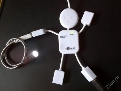 Лот: 3605843. Фото: 1. USB-фонарик. 1 светодиод. Подсветка