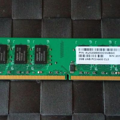 Лот: 25547119. Фото: 1. Оперативная память Apacer PC2-6400... Оперативная память