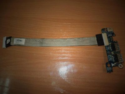 Лот: 7348431. Фото: 1. Плата usb портов для ноутбука... Платы расширения, контроллеры, доп. порты
