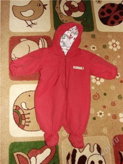Лот: 2203539. Фото: 1. р. 68 комбинезон "Chicco" весна... Верхняя одежда