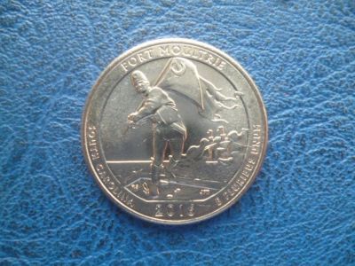Лот: 11299431. Фото: 1. 25 центов 2016 года (квотер) Национальный... Америка