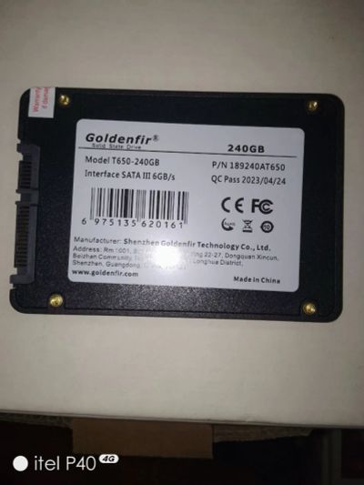 Лот: 25082182. Фото: 1. SSD Goldenfir 240 ГБ. SSD-накопители