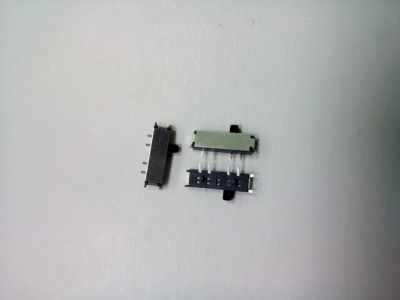 Лот: 12295748. Фото: 1. Переключатель SMD 3-х позиционный... Реле, тумблеры, переключатели