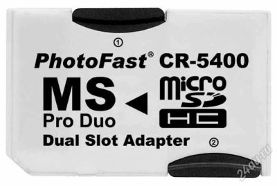 Лот: 2832543. Фото: 1. Переходник MicroSd - Memory Stick... Карты памяти