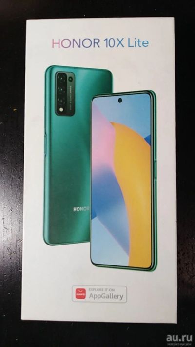 Лот: 16970802. Фото: 1. Смартфон Honor 10x Lite черный... Смартфоны