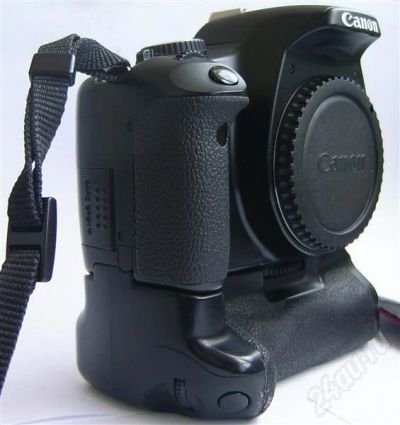 Лот: 346274. Фото: 1. Canon 450D body + Батарейная ручка... Цифровые зеркальные