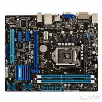 Лот: 10880726. Фото: 1. Материнская плата: asus P8H61-M... Материнские платы