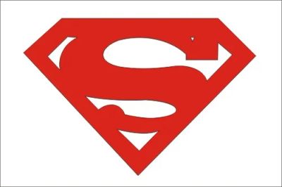 Лот: 4452344. Фото: 1. Наклейка виниловая, эмблема Superman... Наклейки автомобильные