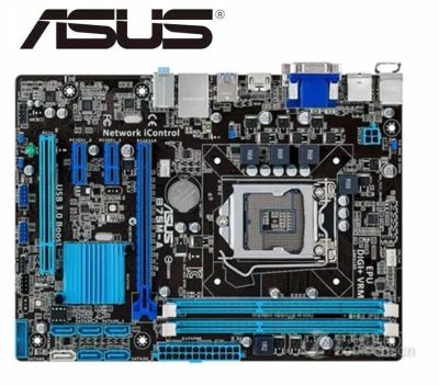 Лот: 21371129. Фото: 1. Материнская плата Asus B75M-A... Материнские платы