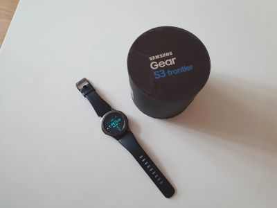 Лот: 16364151. Фото: 1. Умные часы Samsung Gear S3 Frontier... Смарт-часы, фитнес-браслеты, аксессуары