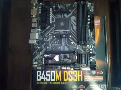 Лот: 16414588. Фото: 1. Материнская плата AM4 Gigabyte... Материнские платы