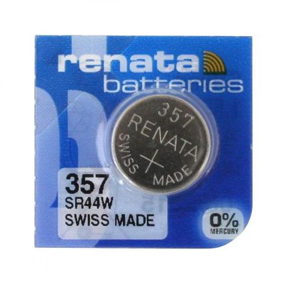 Лот: 22979544. Фото: 1. Эл/пит SR-44w (357/303) RENATA. Батарейки, аккумуляторы, элементы питания