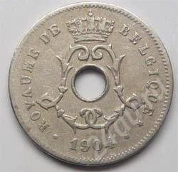 Лот: 216979. Фото: 1. Бельгия. 10 сантим 1904г. (2). Европа