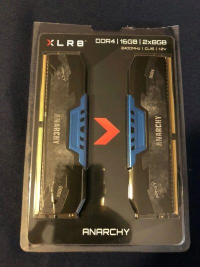 Лот: 12076222. Фото: 1. Pny anarchy XLR 8 ddr4 16gb 2x8Gb... Оперативная память