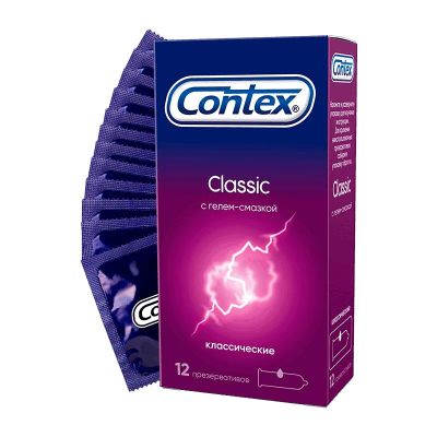 Лот: 23724075. Фото: 1. Contex Classic Презервативы классические... Лекарства