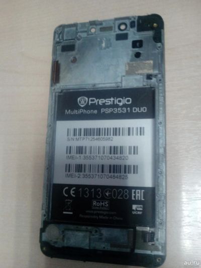 Лот: 17761491. Фото: 1. A451 . Prestigio MultiPhone PSP3531DUO... Дисплеи, дисплейные модули, тачскрины