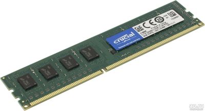 Лот: 9496957. Фото: 1. DDR-III 4Gb Crucial CT51264BA... Оперативная память