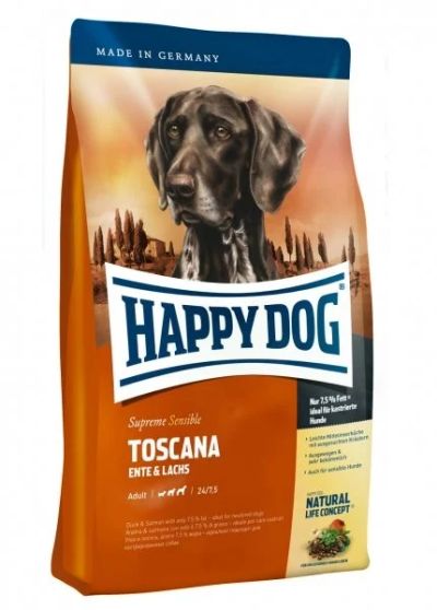 Лот: 14025276. Фото: 1. Happy Dog (Хэппи Дог) Утка/Лосось... Корма