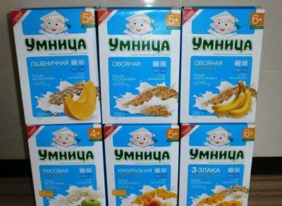 Лот: 7776152. Фото: 1. молочна каша Умница (Сами с Усами... Детское питание