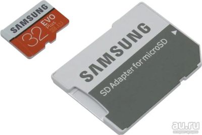 Лот: 13229747. Фото: 1. Samsung EVO Plus (MB-MC32GA/RU... Карты памяти