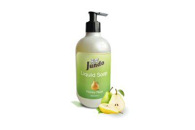 Лот: 23678601. Фото: 1. Гель-мыло Jundo Honey pears. Антисептики, защитные средства, медицинские маски