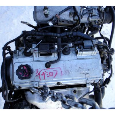 Лот: 10726153. Фото: 1. двигатель 4g63 на запчасти. Двигатель и элементы двигателя