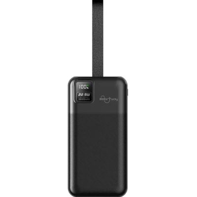 Лот: 22217691. Фото: 1. Аккумулятор Stellarway 30000mAh... Внешние, портативные аккумуляторы для смартфонов (Power bank)