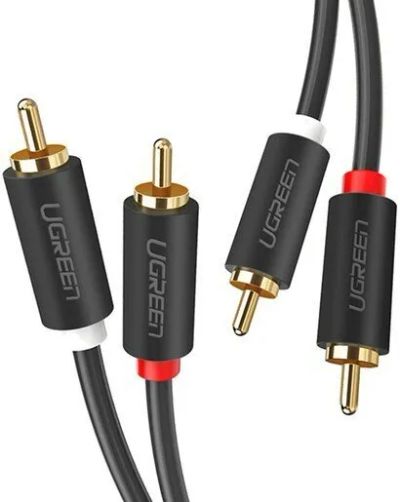 Лот: 25415750. Фото: 1. Кабель UGREEN AV104 (10519) 2RCA... Шлейфы, кабели, переходники