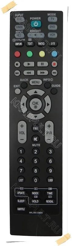 Лот: 10974075. Фото: 1. Пульт LG MKJ39170804. Новый! Гарантия... Пульты ДУ