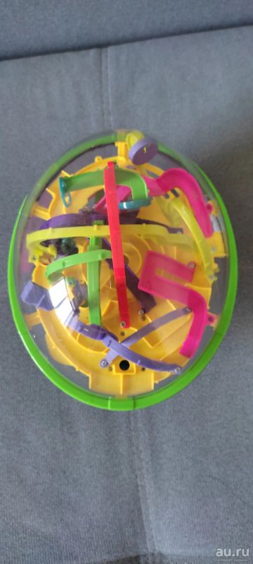 Лот: 17860281. Фото: 1. Игра-головоломка 3D шар-лабиринт... Детские настольные игры