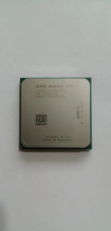 Лот: 23514883. Фото: 1. AMD Athlon 200GE OEM (AMD Radeon... Процессоры