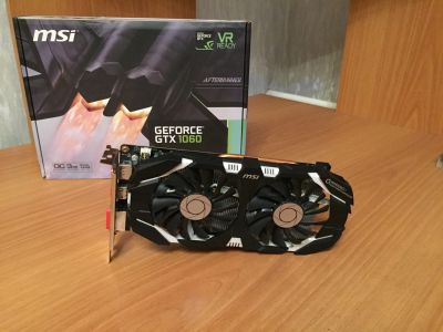 Лот: 15094437. Фото: 1. Видеокарта MSI GeForce GTX1060... Видеокарты