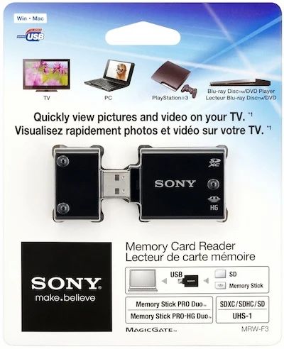 Лот: 4838525. Фото: 1. Sony MRW-F3 Картридер. Картридеры