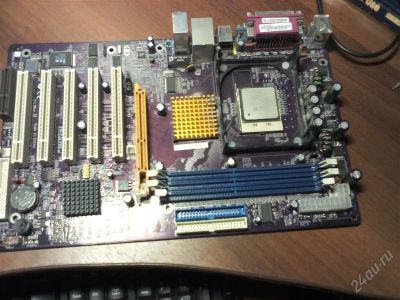 Лот: 2269512. Фото: 1. Материнская плата EPoX 478 Socket... Материнские платы