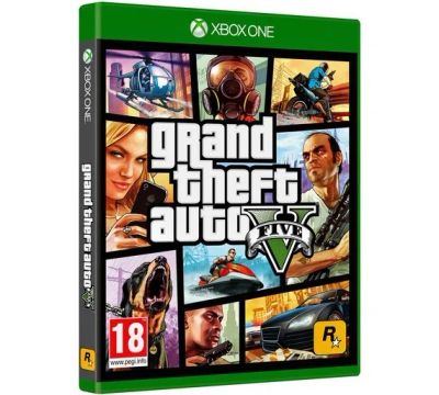 Лот: 5145875. Фото: 1. GTA 5 игра на Xbox one. Игры для консолей