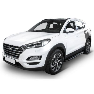 Лот: 24632198. Фото: 1. Порог-площадка Rival для Hyundai... Детали тюнинга