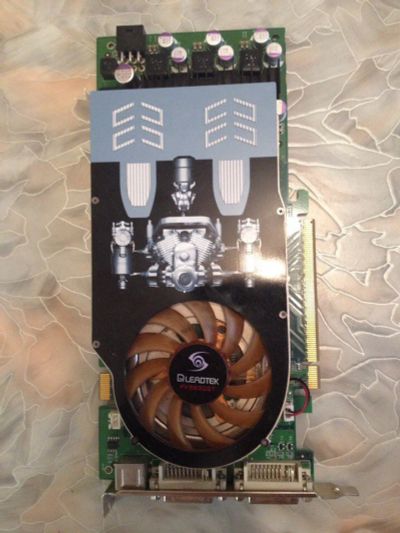 Лот: 9381406. Фото: 1. Видеокарта Leadtek GeForce 9600... Видеокарты