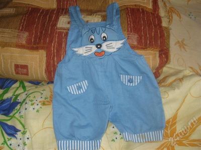 Лот: 352473. Фото: 1. Летний комбинезончик Кот рост... Другое (дети растут)
