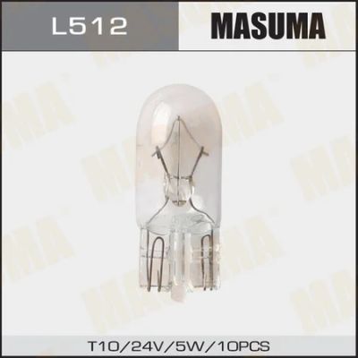 Лот: 18607303. Фото: 1. Лампа б ц masuma 24v 5w t10 (уп... Электрооборудование