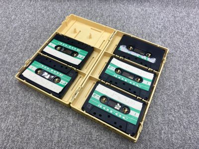 Лот: 25848142. Фото: 1. 5 Винтажных Аудиокассет для записи... Плееры